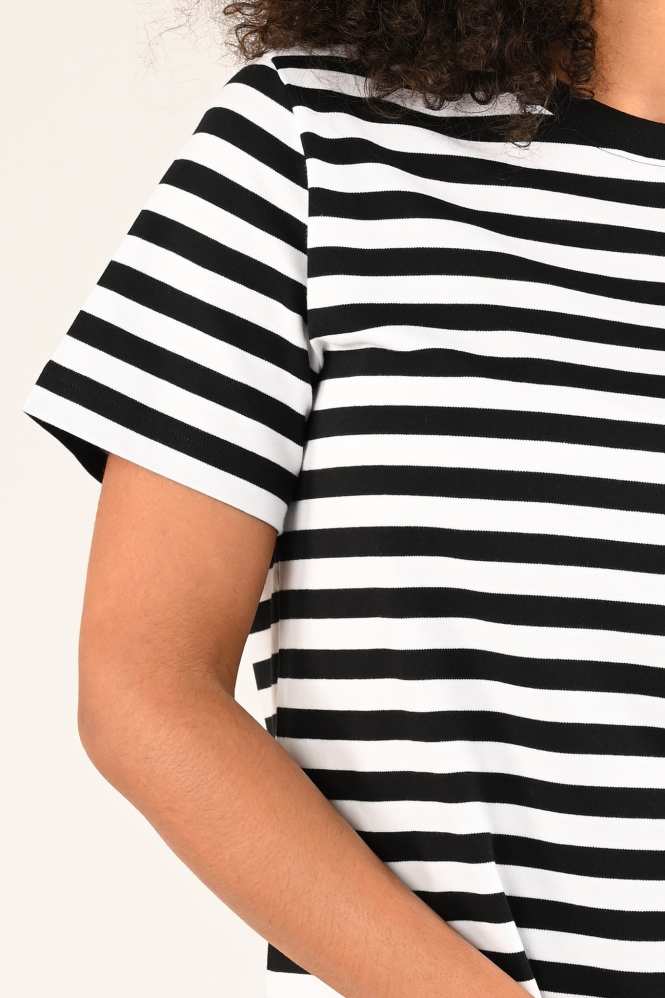 Summum Lyon-30645 T-shirt korte mouw Zwart