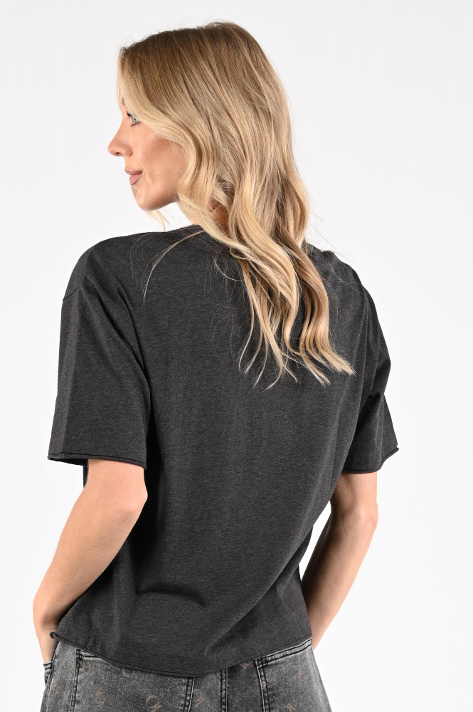 10 Days 20-755-5204 T-shirt korte mouw Grijs