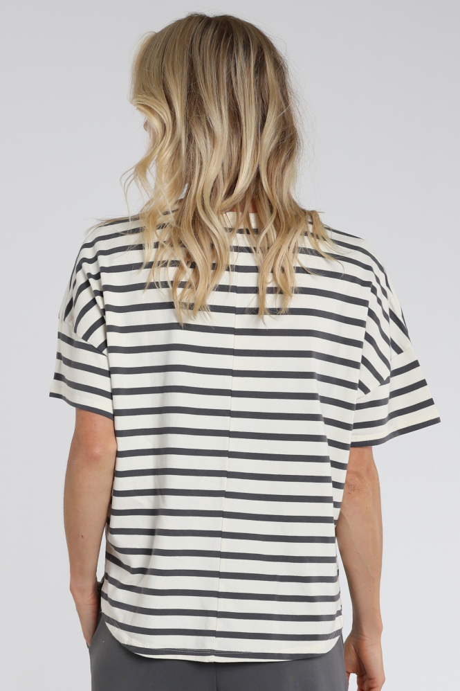 10 Days 20-759-6203 T-shirt korte mouw Grijs