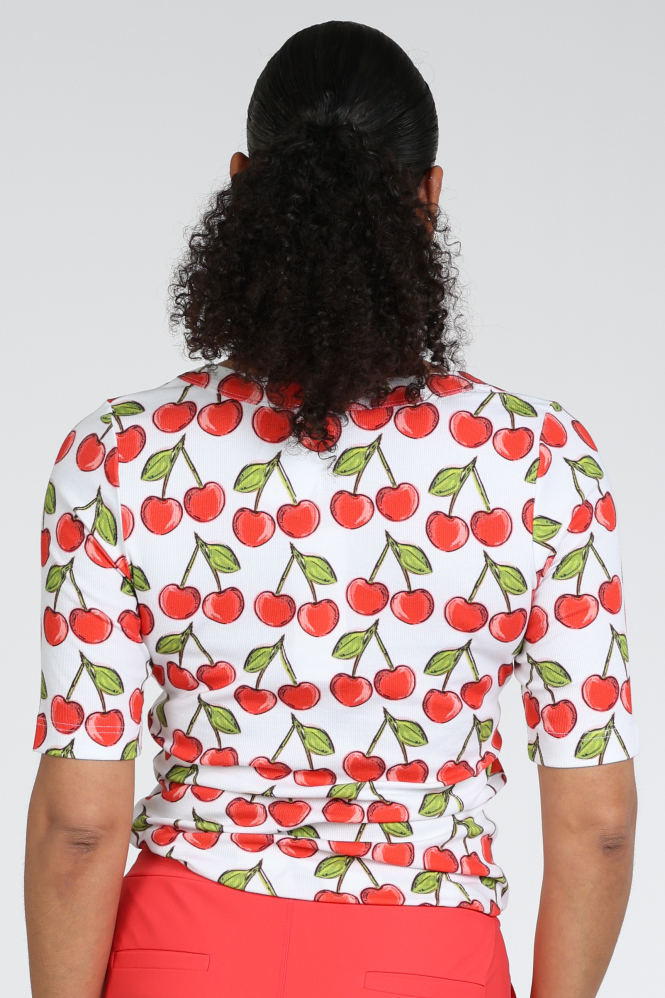 Zaida 346850 T-shirt korte mouw Wit