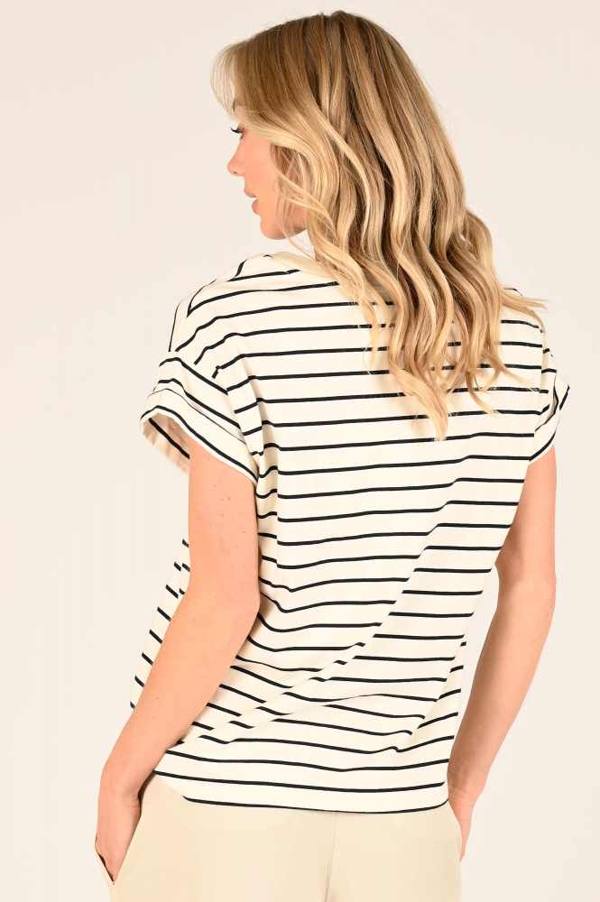 Nukus NKS04006 T-shirt korte mouw Wit