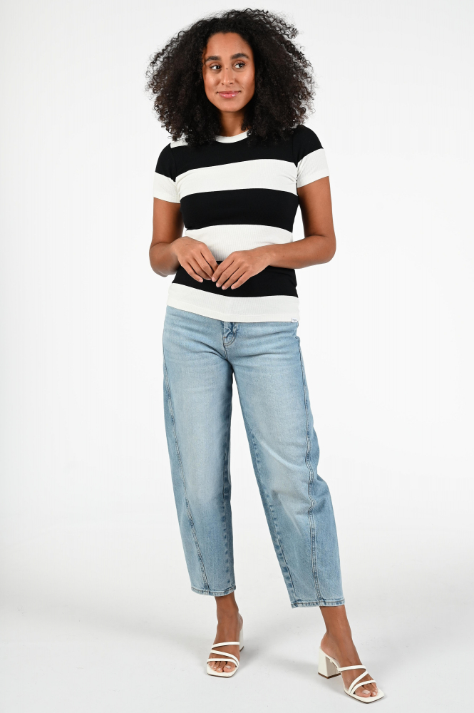 Penn & Ink S25F1587 T-shirt korte mouw Wit