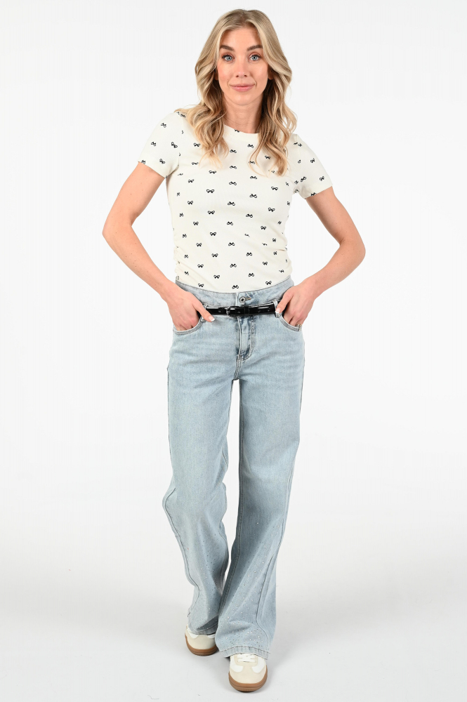 Co'couture 33147 T-shirt korte mouw Wit