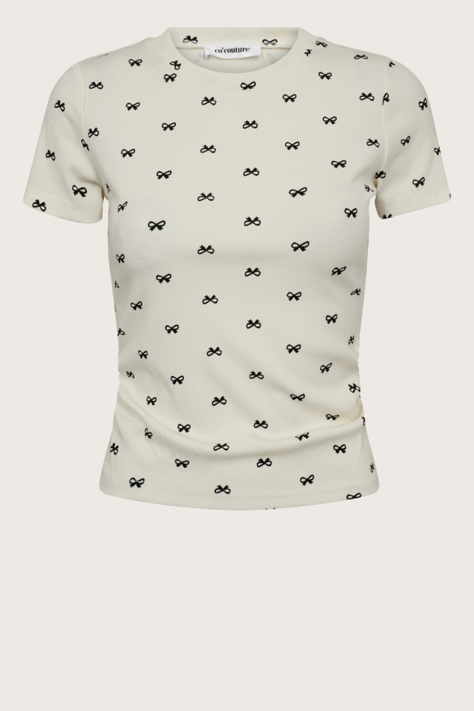 Co'couture 33147 T-shirt korte mouw Wit