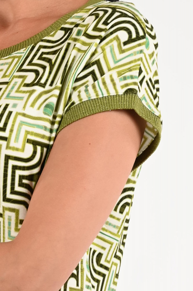 Geisha 32403-60 T-shirt korte mouw Wit