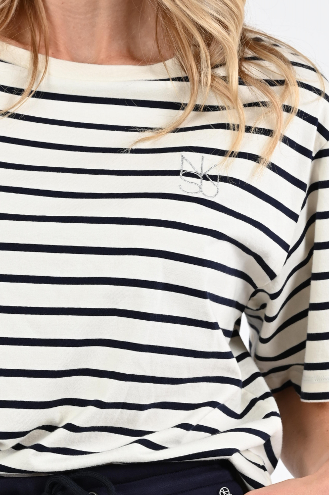 Nukus NKS04030 T-shirt korte mouw Wit