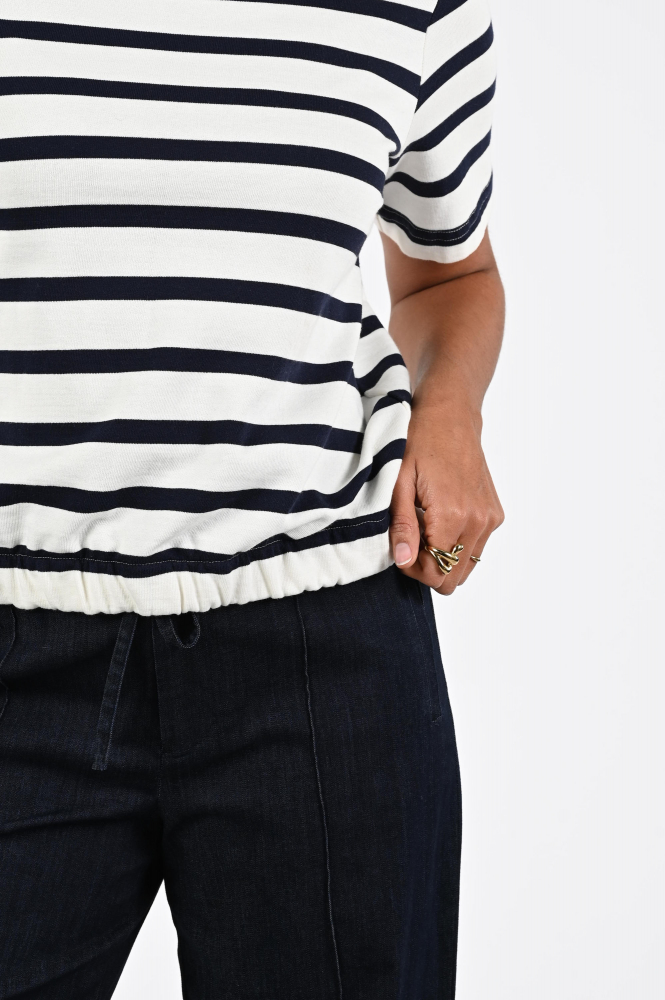 Geisha 62154-20 T-shirt korte mouw Wit