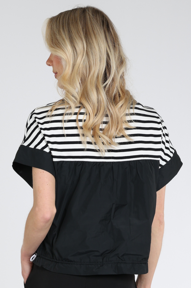 Marc Cain AR 48.49 J90 T-shirt korte mouw Wit