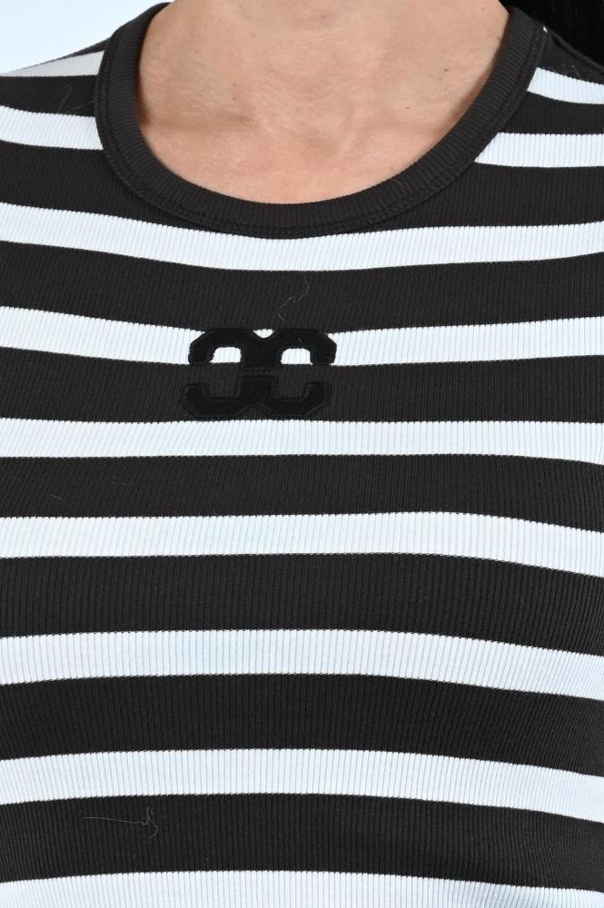 Co'couture 33206 T-shirt korte mouw Bruin