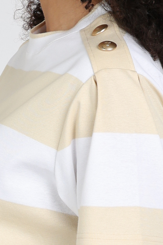 Goldbergh GB37310261 T-shirt korte mouw Beige