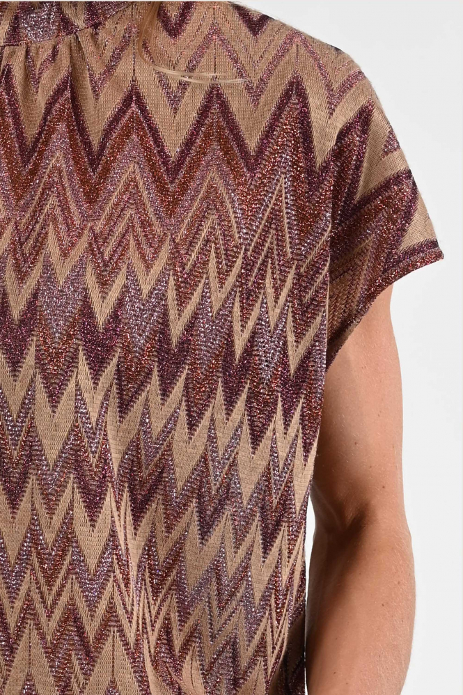 Summum 3s5177-30718 T-shirt korte mouw Bruin