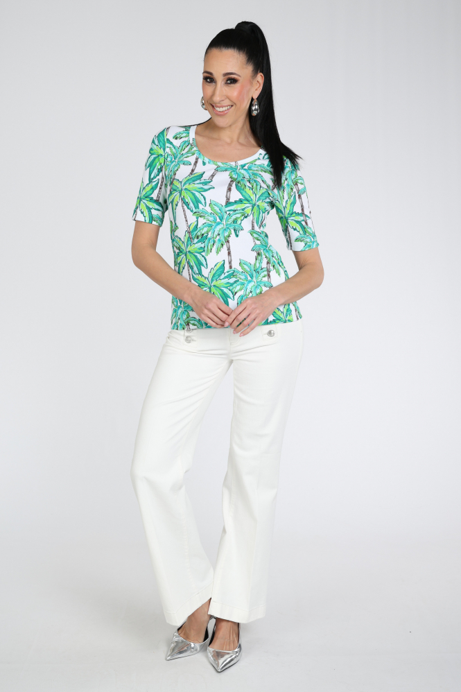 Efixelle 343600 T-shirt korte mouw Groen