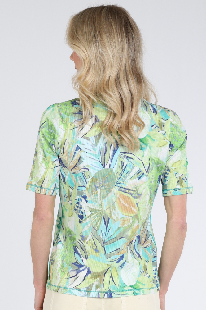 Roberto sarto 611163 T-shirt korte mouw Groen