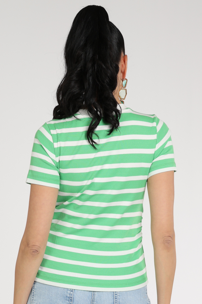 Co'couture 43015 T-shirt korte mouw Groen