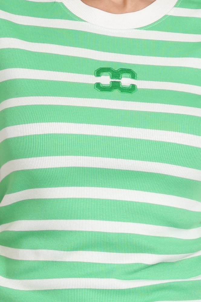 Co'couture 43015 T-shirt korte mouw Groen