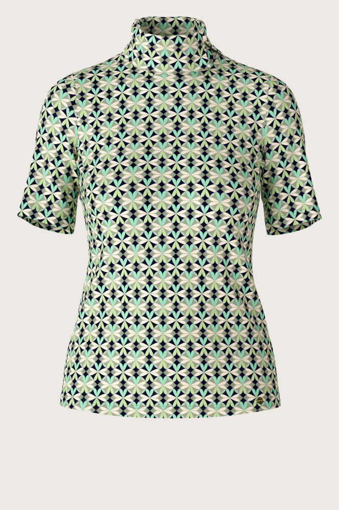 Marc Cain XC 48.18 J10 T-shirt korte mouw Groen