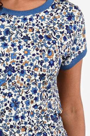 Geisha 52094-60 Blauw