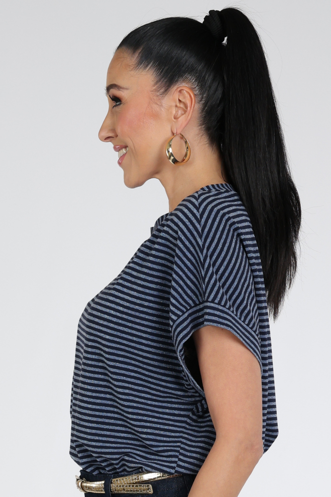 Summum 3s5258-30762 T-shirt korte mouw Blauw