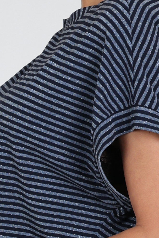 Summum 3s5258-30762 T-shirt korte mouw Blauw