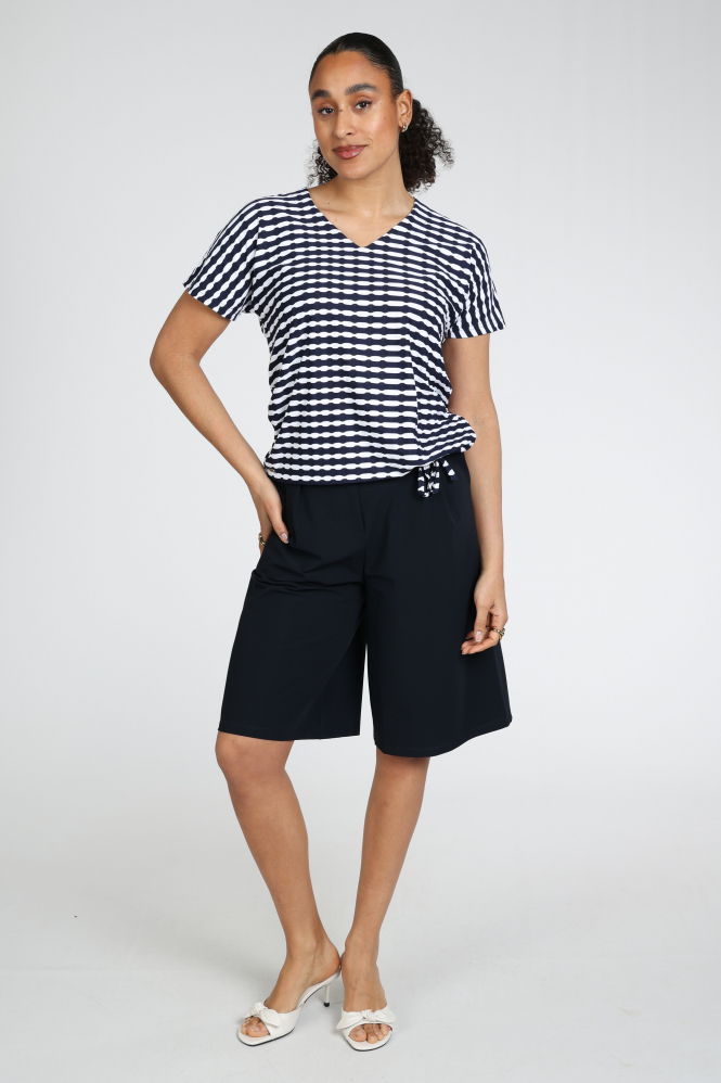 Roberto sarto 611157 T-shirt korte mouw Blauw