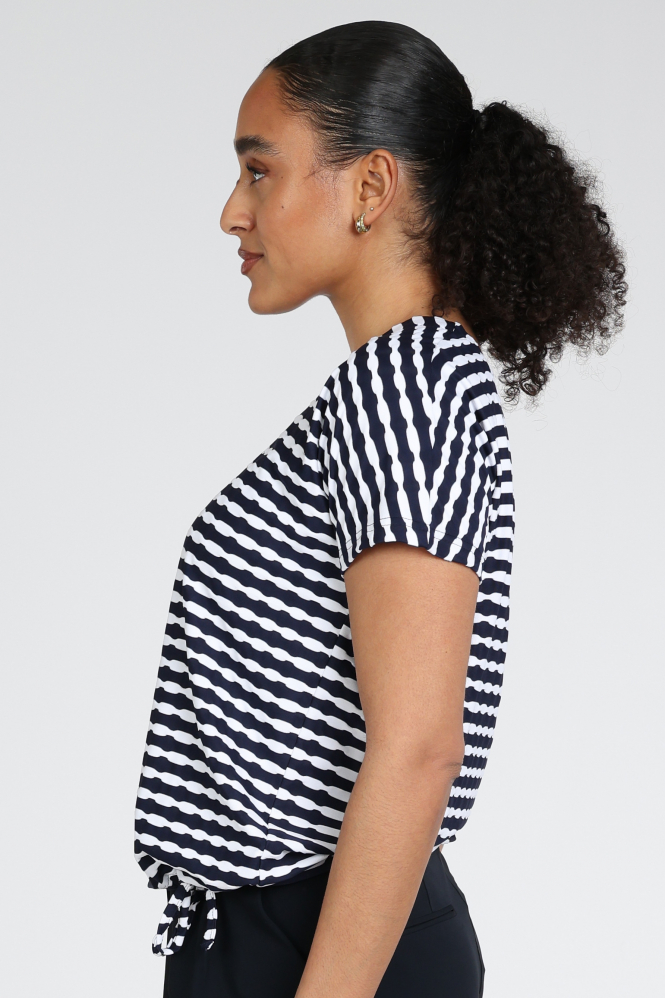 Roberto sarto 611157 T-shirt korte mouw Blauw