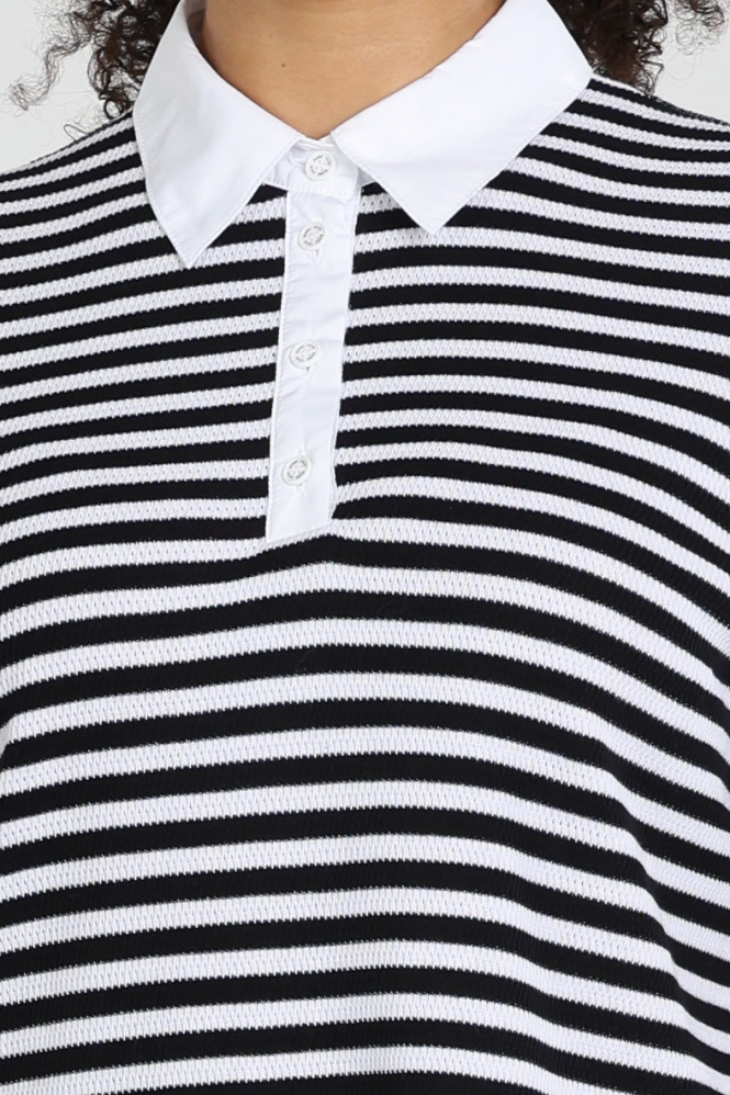 Marc Cain AS 53.13 J53 T-shirt korte mouw Blauw