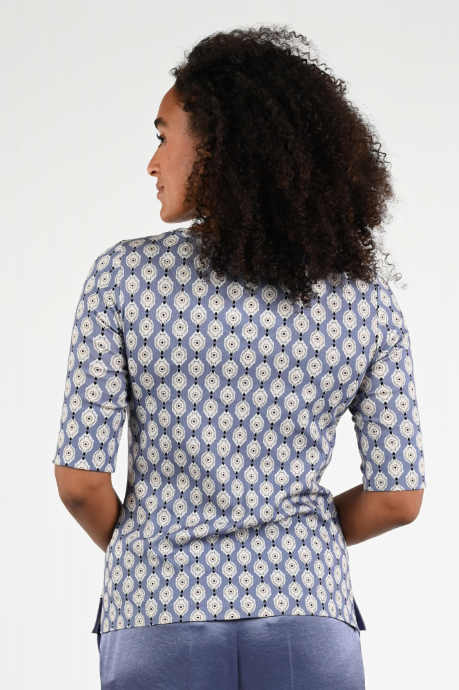 Marc Cain ZC 48.26 J09 T-shirt korte mouw Paars