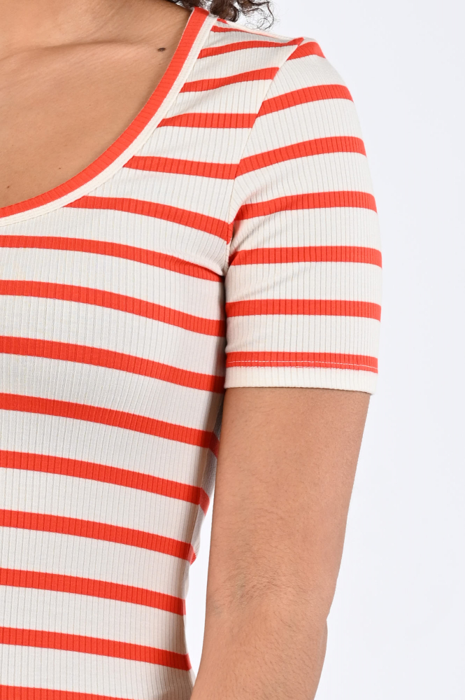 Fabienne Chapot CLTTSH11SS260243 T-shirt korte mouw Rood