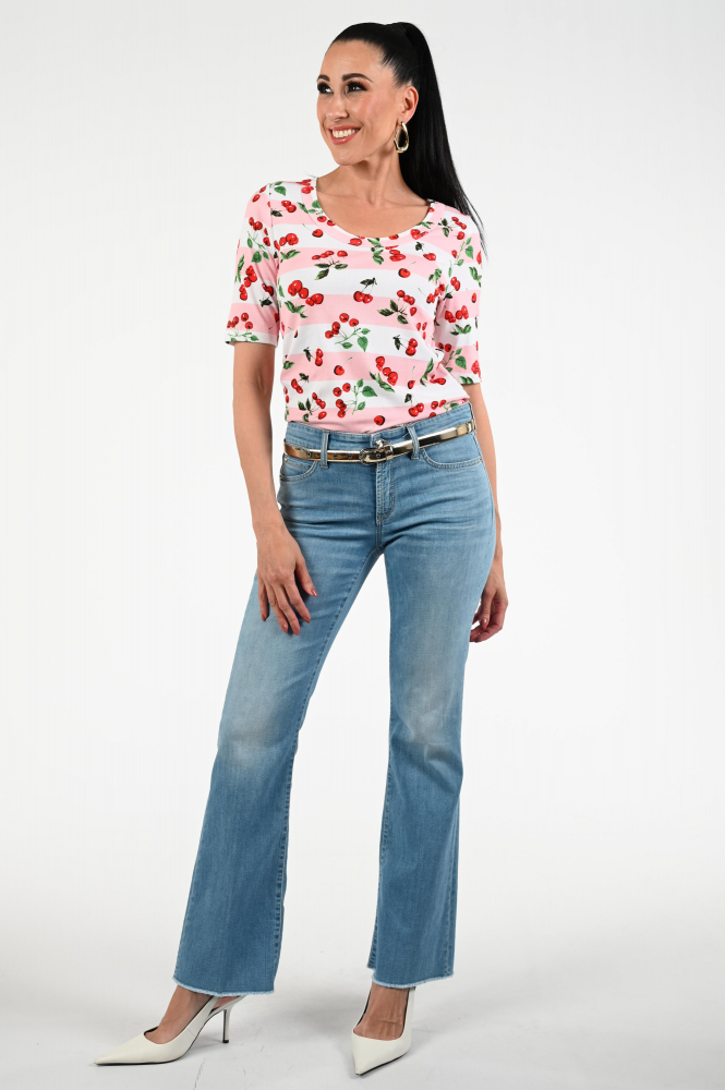 Zaida 326890 T-shirt korte mouw Roze