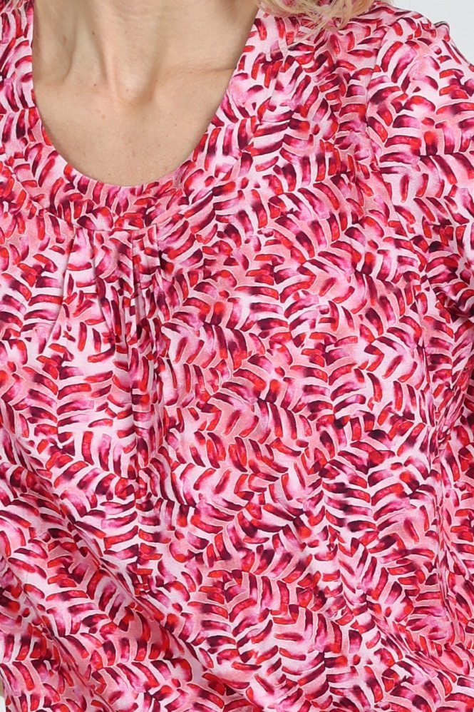 Roberto sarto 611128 T-shirt korte mouw Roze