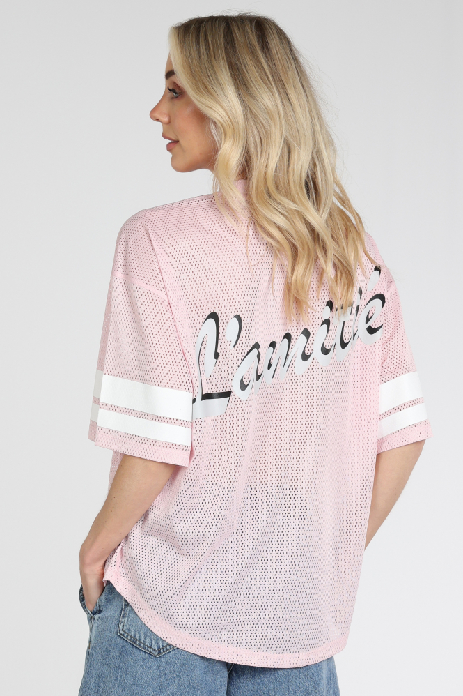 Haute L'Amitié HL10563 T-shirt korte mouw Roze