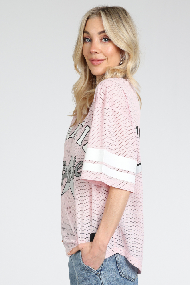 Haute L'Amitié HL10563 T-shirt korte mouw Roze