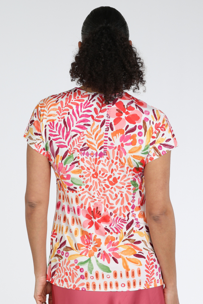 Atelier Maillet DV6st031 T-shirt korte mouw Rood