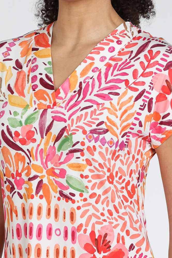 Atelier Maillet DV6st031 T-shirt korte mouw Rood