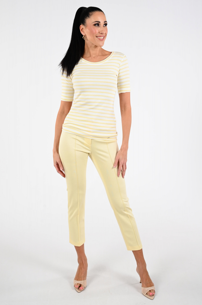 Marc Cain AA 48.09 J90 T-shirt korte mouw Geel