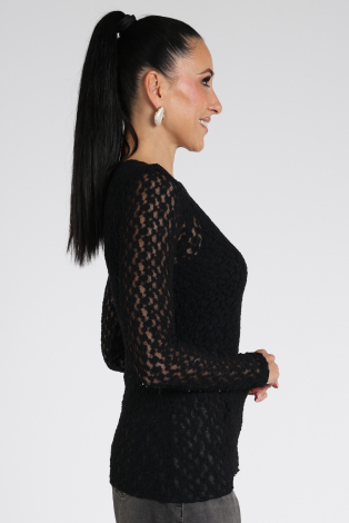 Knit-Ted Lacey 262p118 Zwart