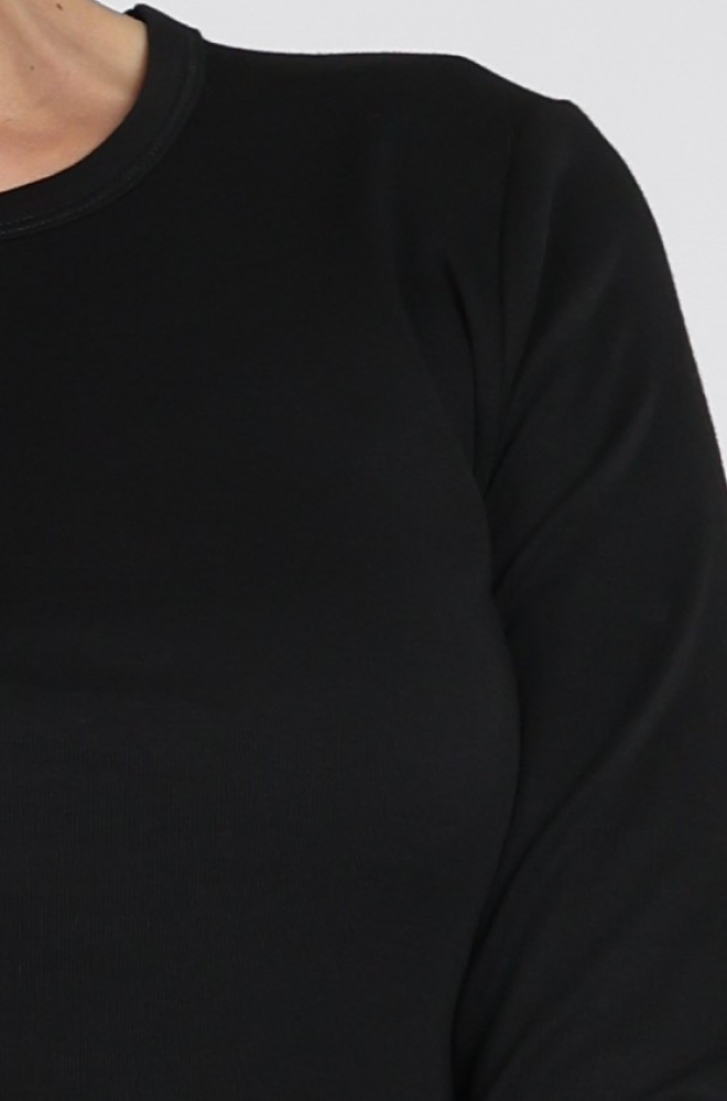 Co'couture 500409 T-shirt lange mouw Zwart