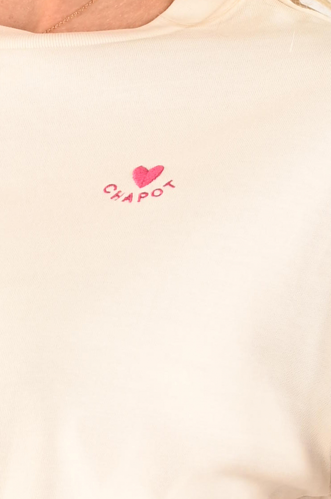 Fabienne Chapot Phileine T-shirt lange mouw Wit