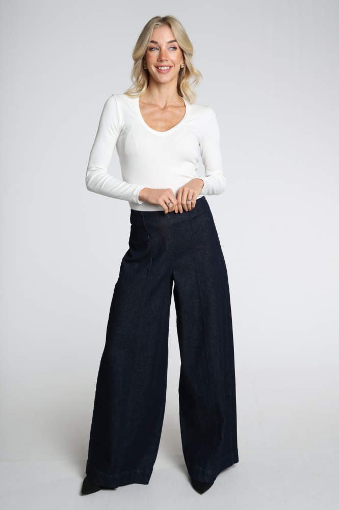 Haute L'Amitié HL10822 T-shirt lange mouw Wit