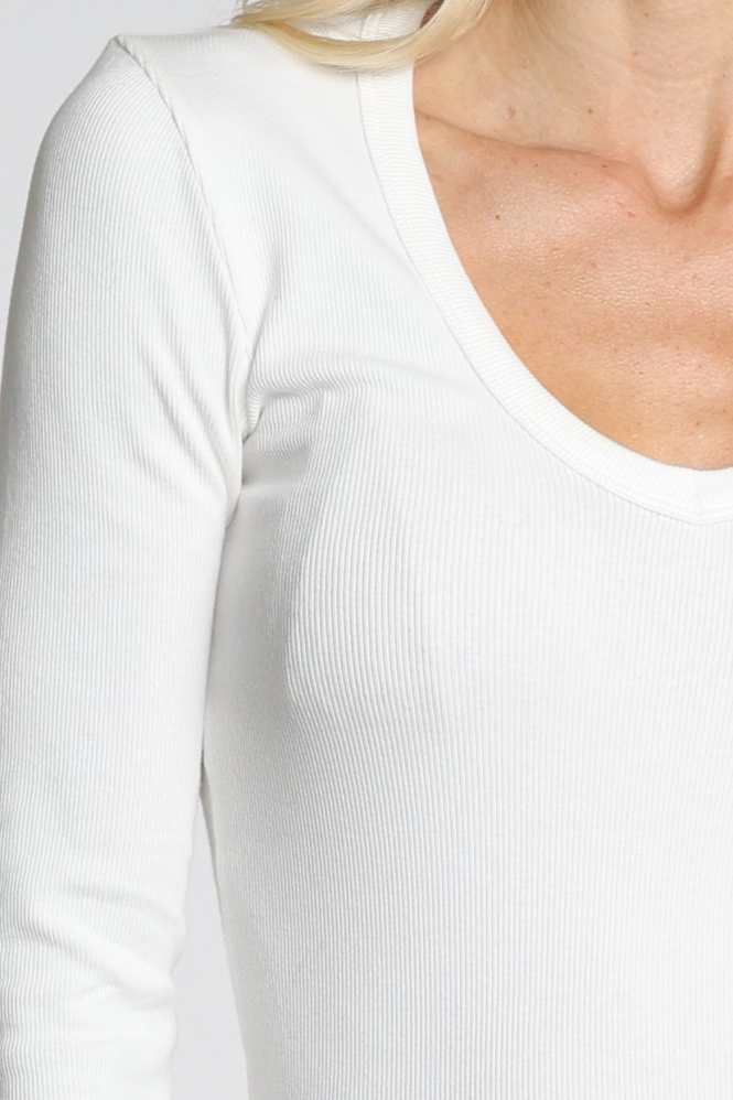 Haute L'Amitié HL10822 T-shirt lange mouw Wit