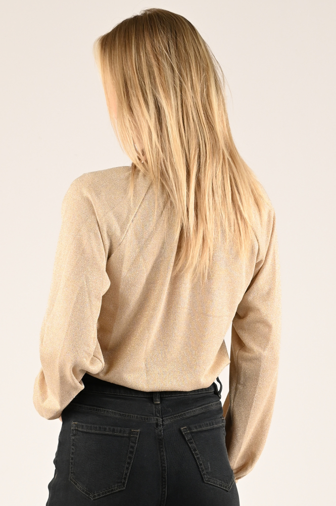 Geisha 42657-20 T-shirt lange mouw Beige