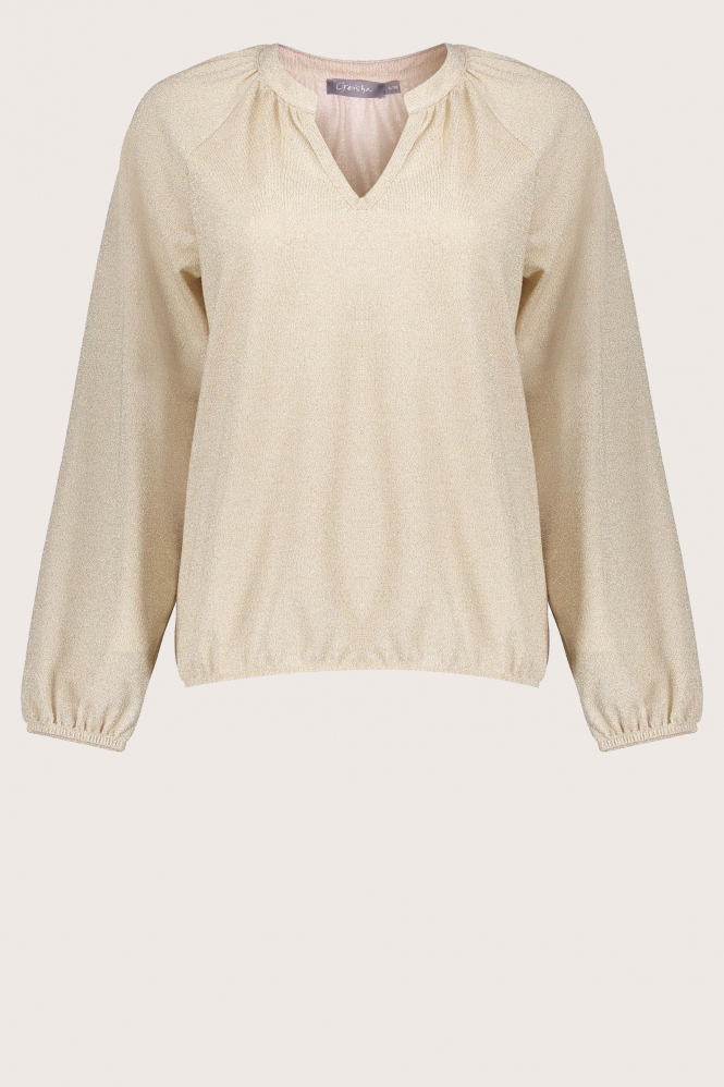 Geisha 42657-20 T-shirt lange mouw Beige