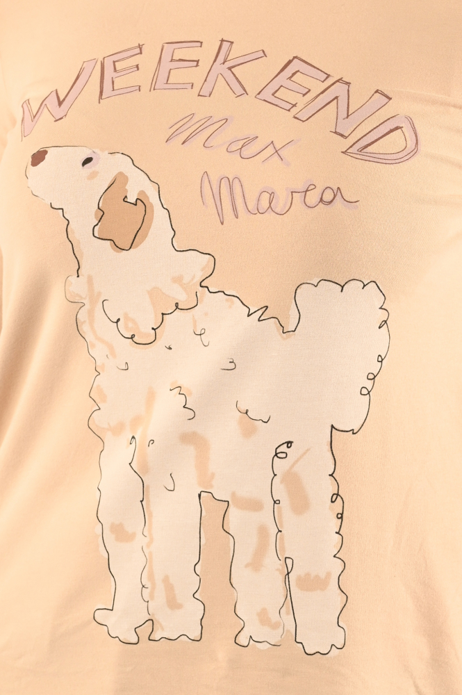 MaxMara Quinoa mm13224 T-shirt lange mouw Beige