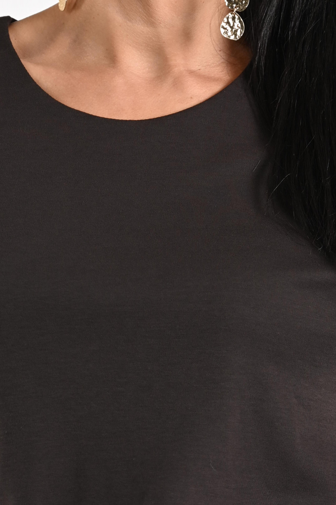 Efixelle 330417 T-shirt lange mouw Bruin