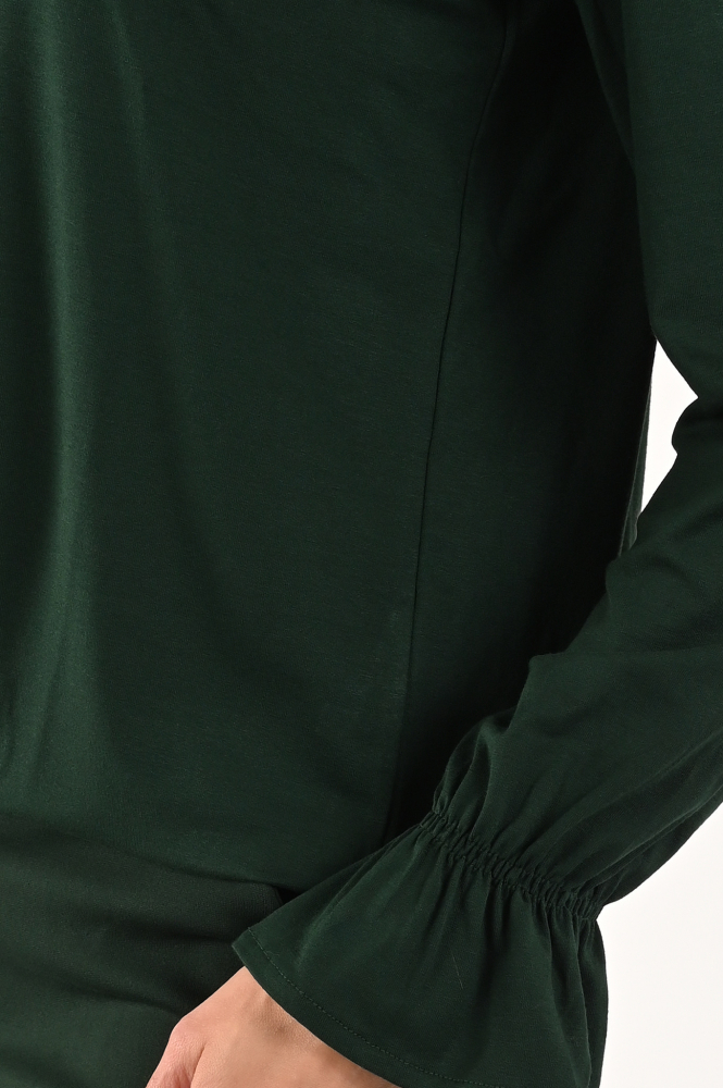 KYRA Destiny-w23 T-shirt lange mouw Groen