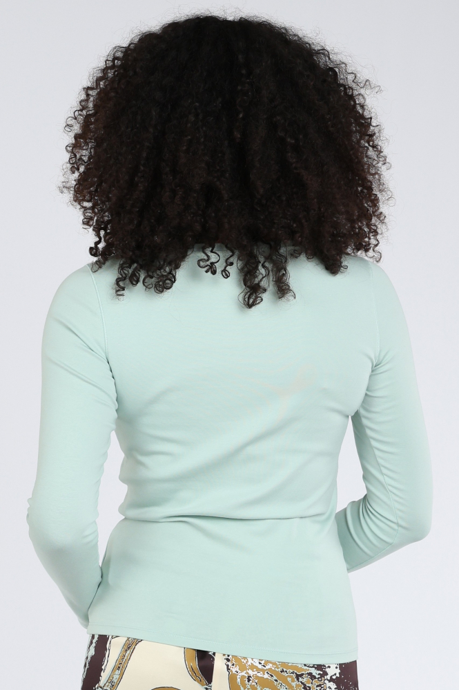 Marc Cain BC 48.20 J15 T-shirt lange mouw Groen