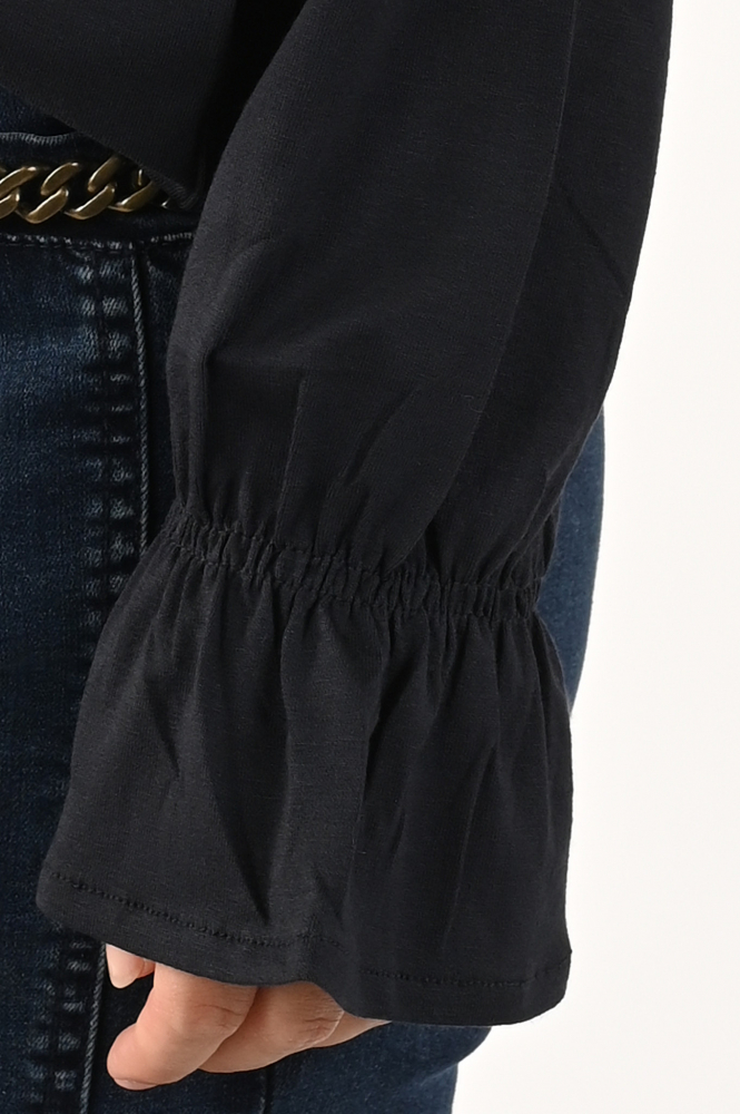 KYRA Destiny-w23 T-shirt lange mouw Blauw