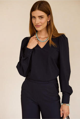 L.O.E.S. by Studio Anneloes Les top Blauw