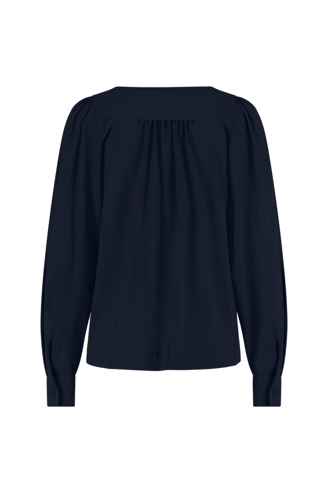 L.O.E.S. by Studio Anneloes Les top  T-shirt lange mouw Blauw