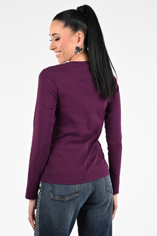 Co'couture Granny cc tee Paars
